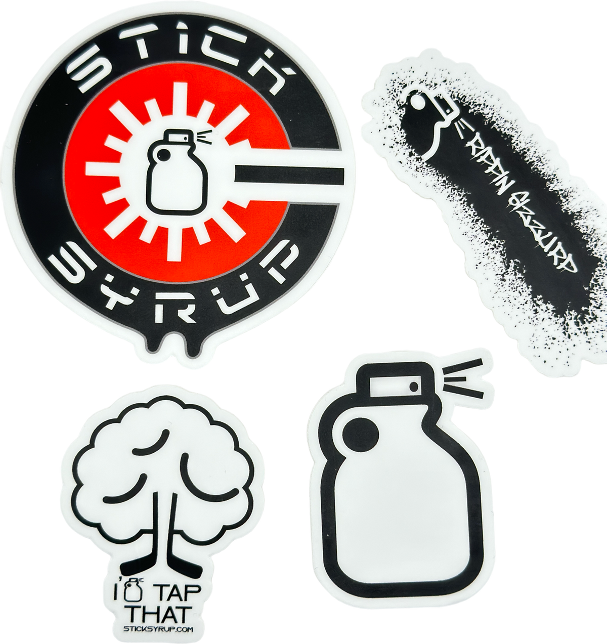 Regular Syrup Sticker STICKER PACK – Stick Syrup