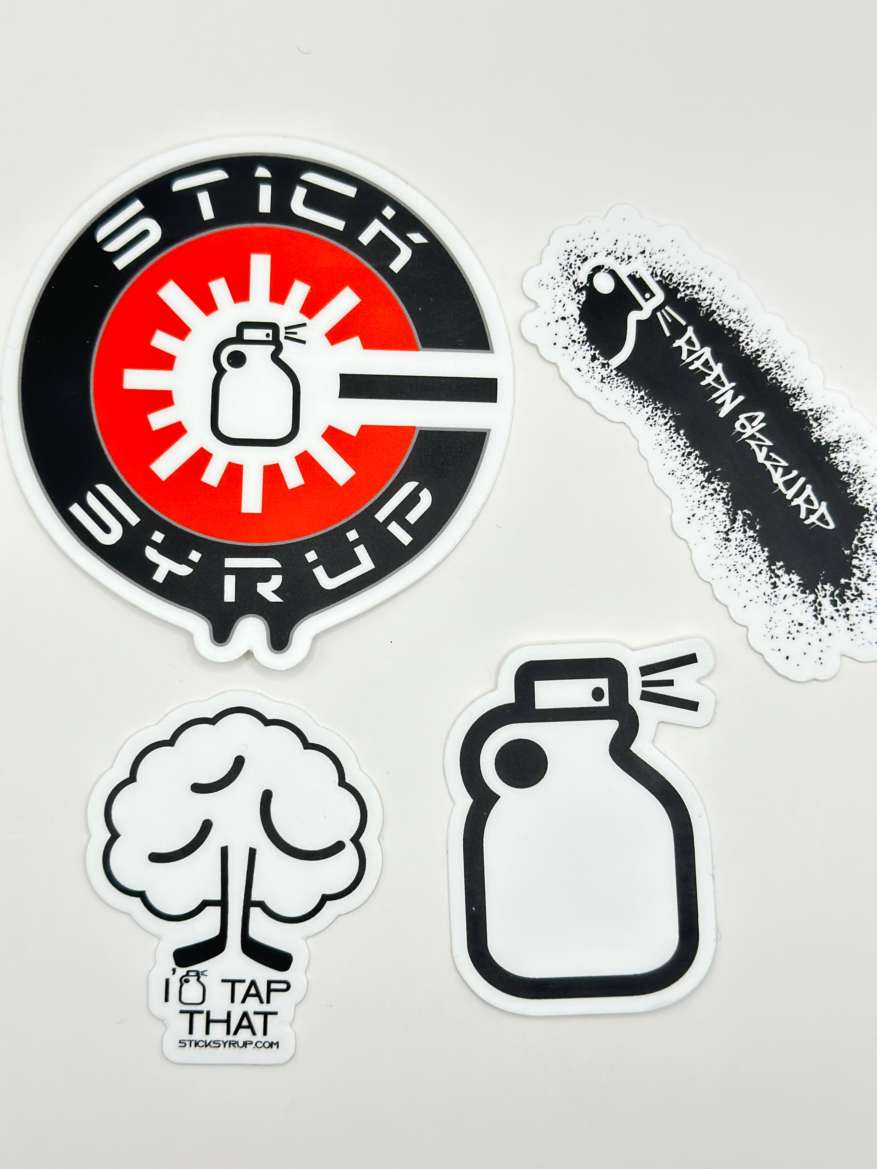 Regular Syrup Sticker STICKER PACK – Stick Syrup